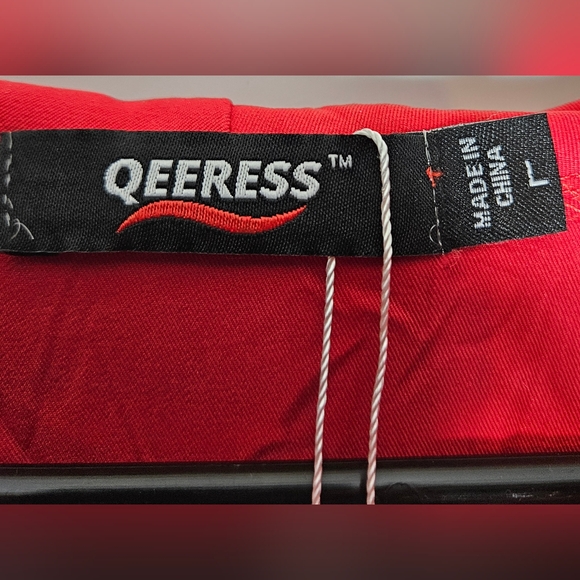 Flared Tie Back Red Dress Size L & XL - Picture 4 of 4